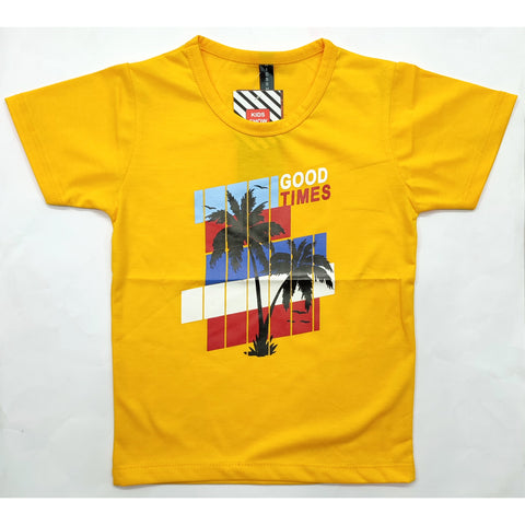T-Shirt - Good Times - Yellow