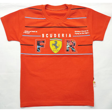 T-Shirt - Ferrari - Orange