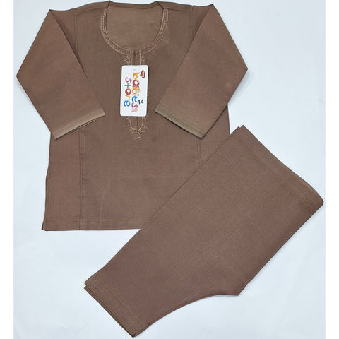 TBS - Kurta Shalwar - Vol 04-25 - Brown