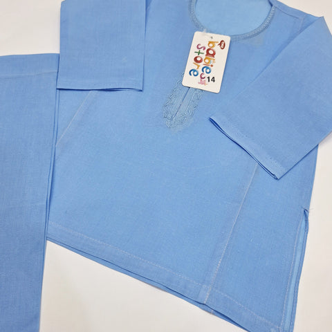TBS - Kurta Shalwar - Vol 25 - Sky Blue