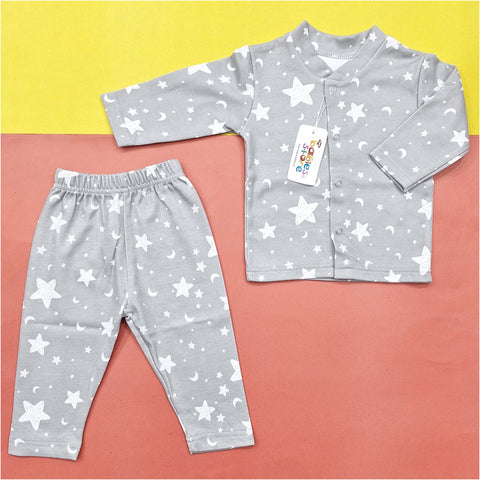 TBS - Night Suit - Vol-01-25 - Grey - Stars & Moon