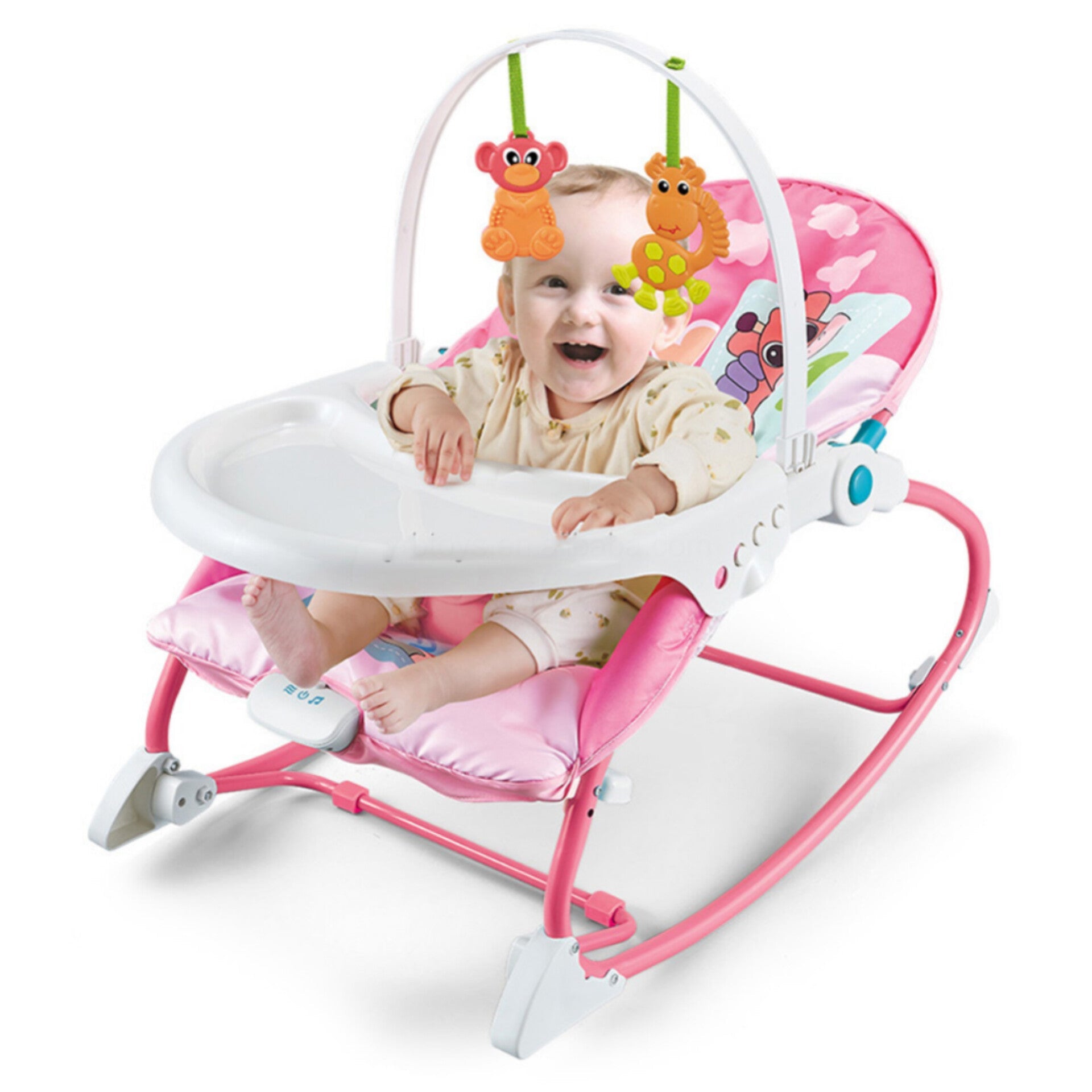 2 In 1 - Infant To Toddler - Rocker With Dining Chair– The Little Planet