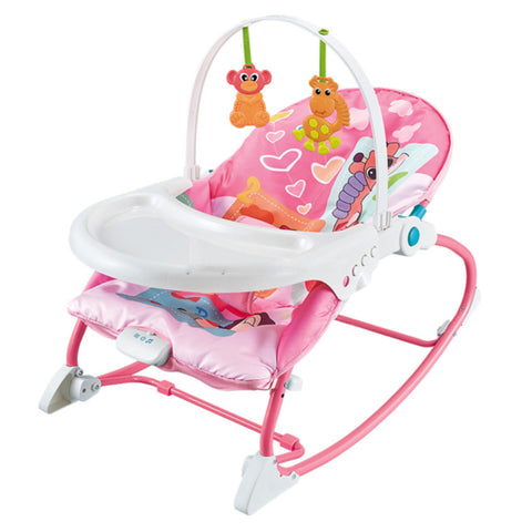 2 In 1 - Infant To Toddler - Rocker With Dining Chair
