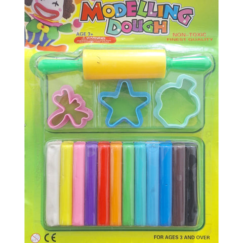 12 Color Clay Card - 6707