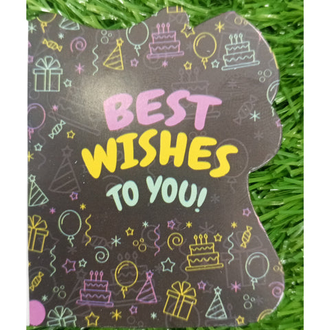Gift Card - Best Wishes - Design 3