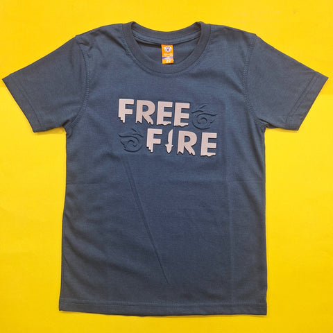 H&G - Free Fire - T-Shirt - Blue