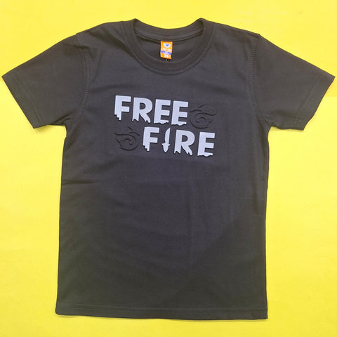 H&G - Free Fire - T-Shirt - Black