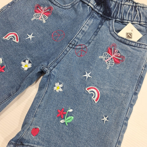 Basic Shorts - Denim - Blue - Girl