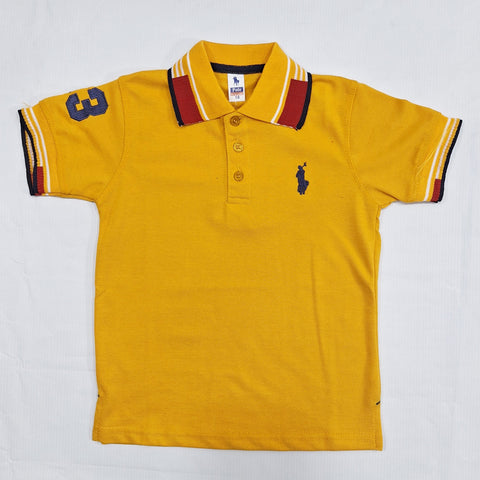 RL - Polo - T-Shirt - Mustard 3