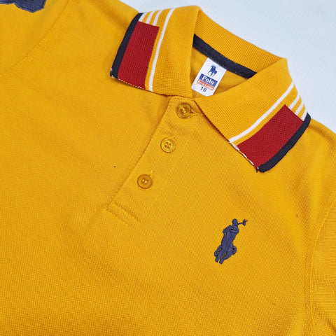 RL - Polo - T-Shirt - Mustard 3