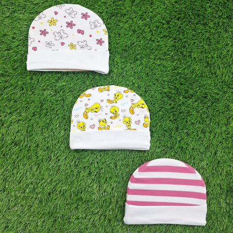 BRL - Pack of 3 Caps - White - Tweety
