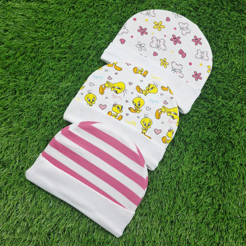 BRL - Pack of 3 Caps - White - Tweety