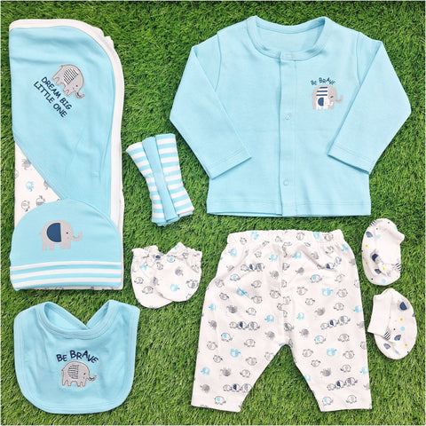 BRL - 10 Pieces - Starter Set - Blue - Elephant