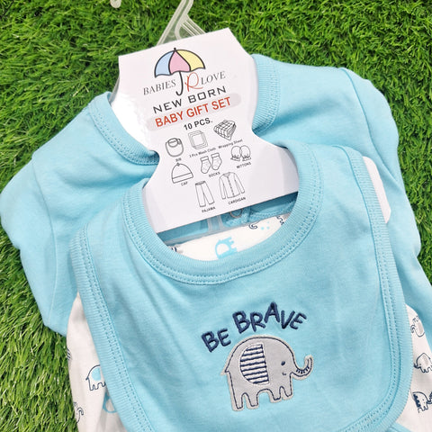BRL - 10 Pieces - Starter Set - Blue - Elephant