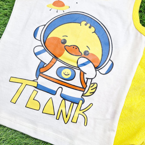 Sando & Shorts - Yellow - Duck