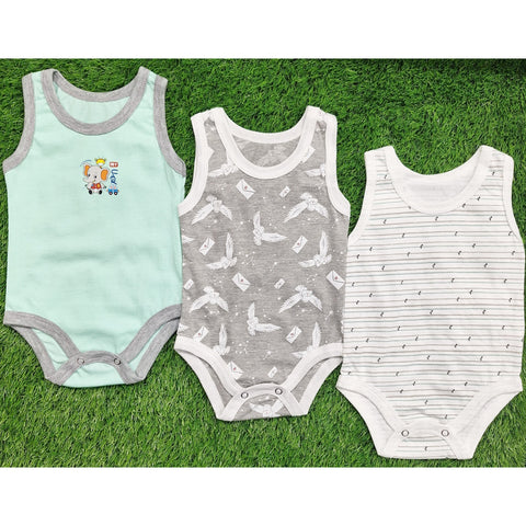 TBS - Pack of 3 Onesies - Unisex - Green & Eagles
