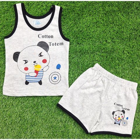 Sando & Shorts - Light Grey - Totem