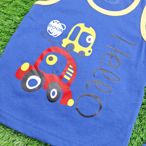 Sando & Shorts - Blue - Hello Car