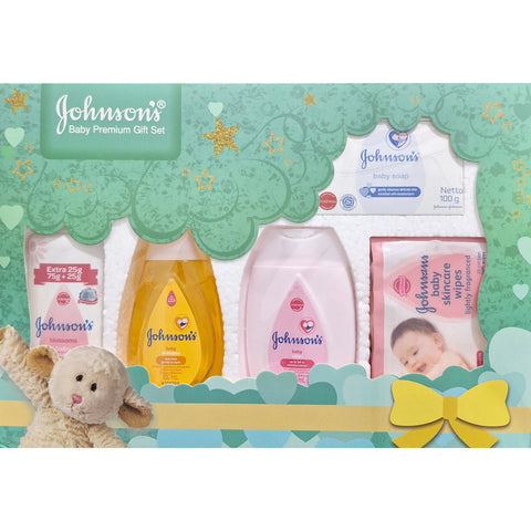 5 Pieces Johnson's Baby Gift Set - 0745