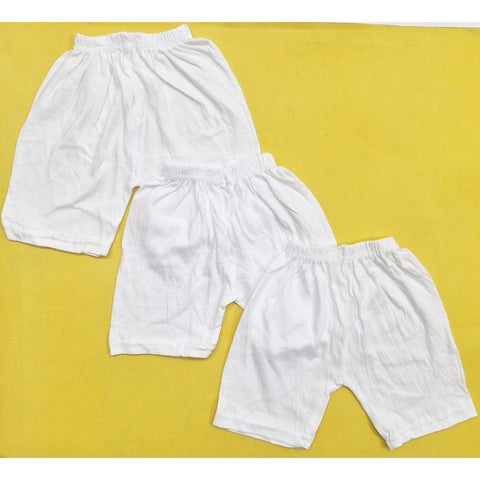 Pack of 3 - Plain - Boxers - White
