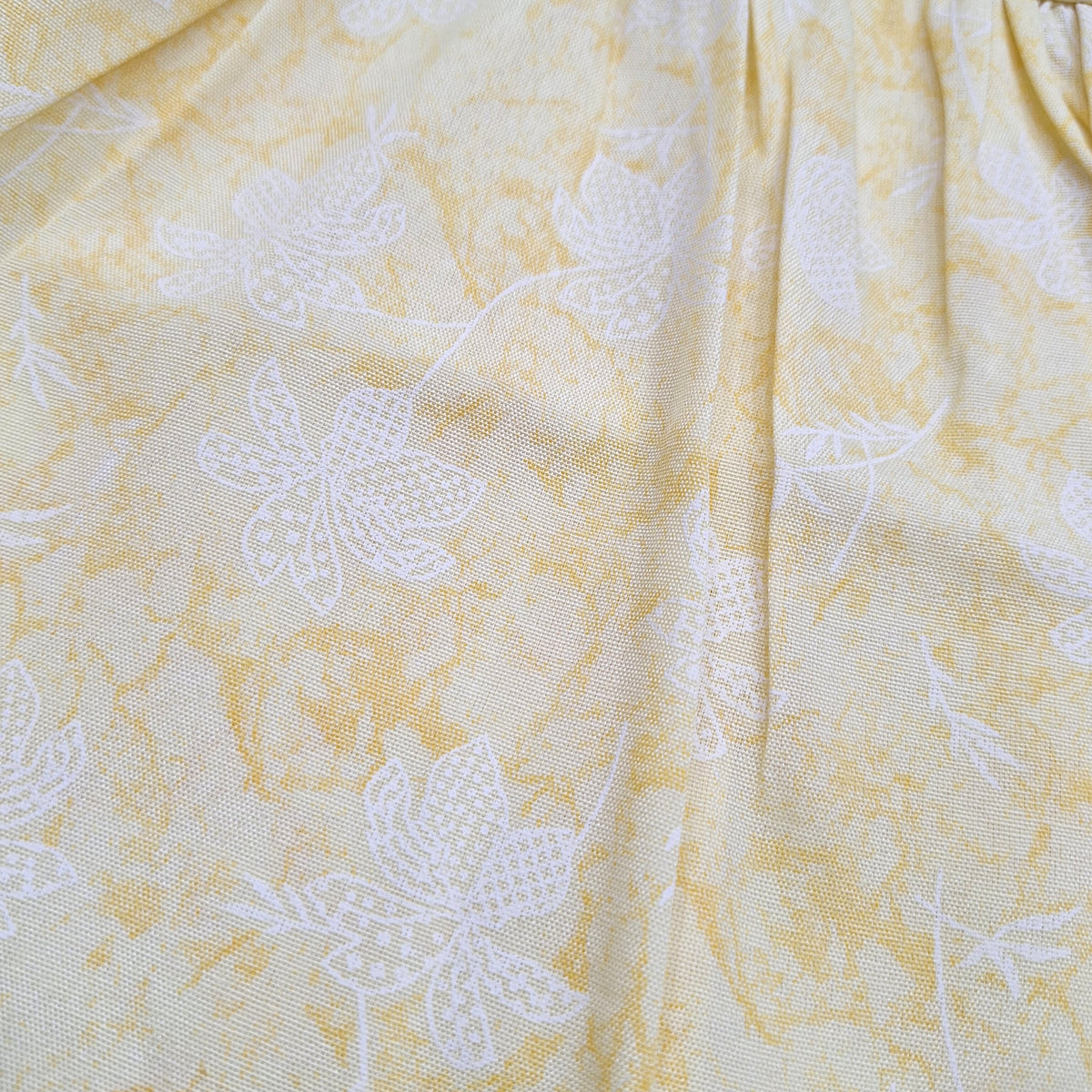 Sweet - Frock - Floral - Yellow - 358– The Little Planet