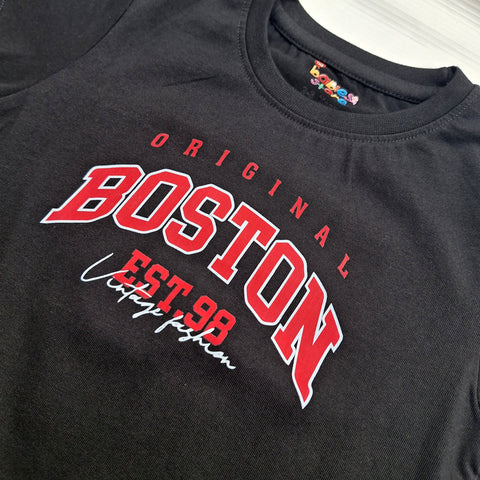TBS_BRL - T-Shirt & Shorts - Black - Boston