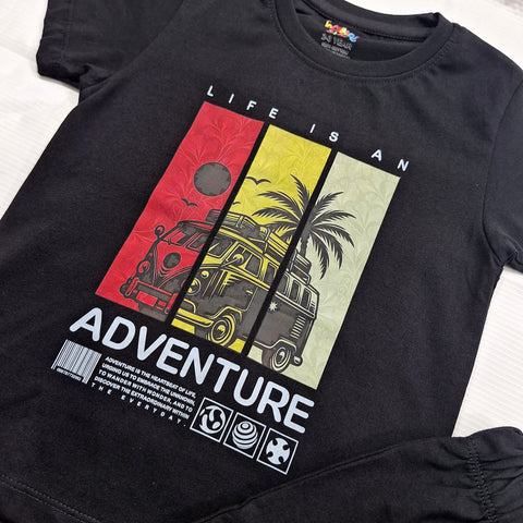 TBS_BRL - T-Shirt & Shorts - Black - Adventure