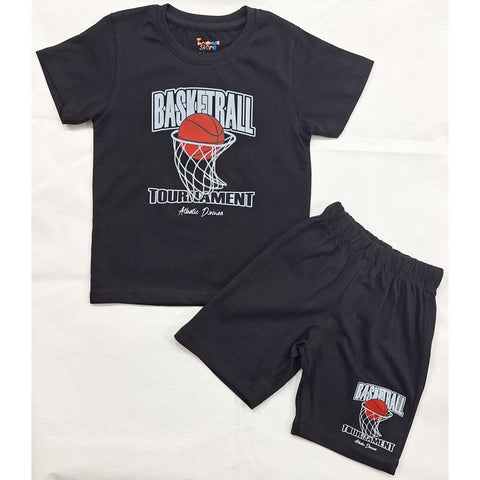 TBS_BRL - T-Shirt & Shorts - Black - Basketball