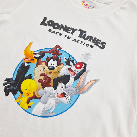 TBS_BRL - T-Shirt & Shorts - White - Looney Tunes