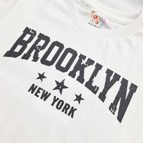 TBS_BRL - T-Shirt & Shorts - White - Brooklyn