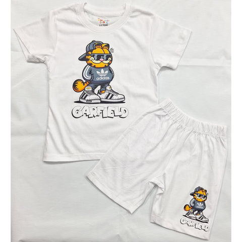 TBS_BRL - T-Shirt & Shorts - White - Car Field