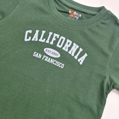 TBS_BRL - T-Shirt & Shorts - Green - California