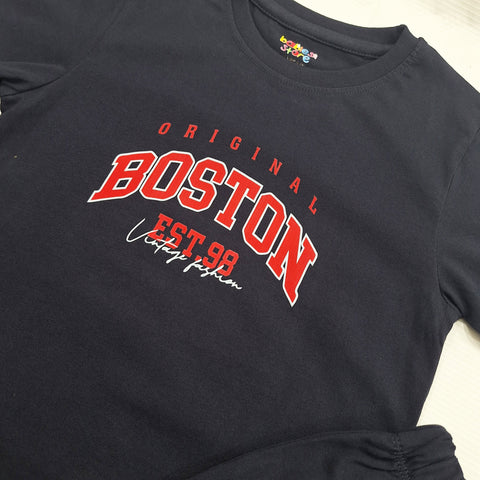 TBS_BRL - T-Shirt & Shorts - Navy Blue - Boston