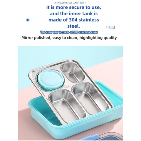 Lunch Box - Smile - Sky Blue - China - 2561