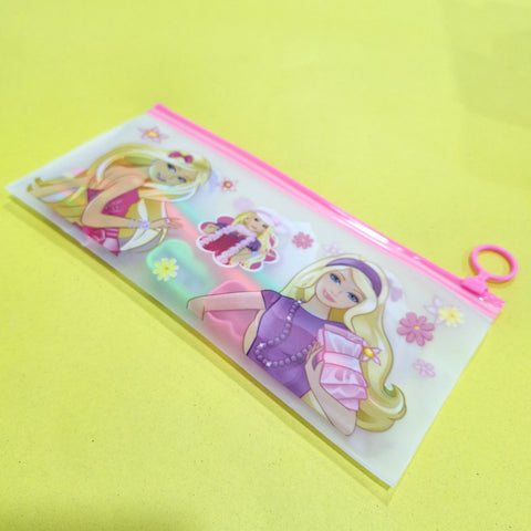 7 Pieces - Pouch Stationery Gift Set - Barbie - 0002