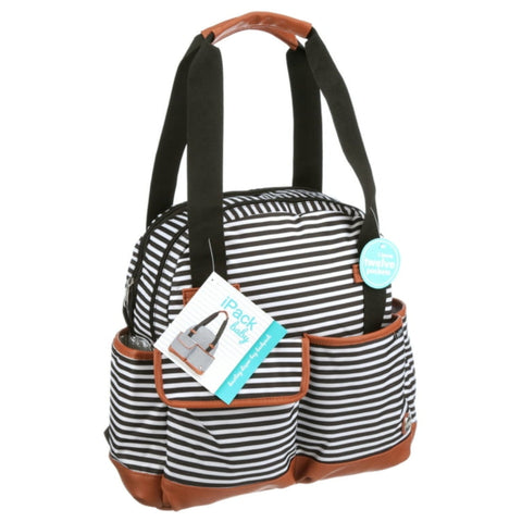 12 Pockets - iPack - Stripes - Diaper Backpack