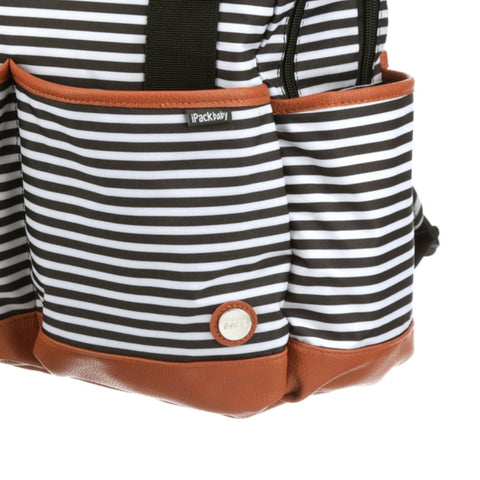 12 Pockets - iPack - Stripes - Diaper Backpack
