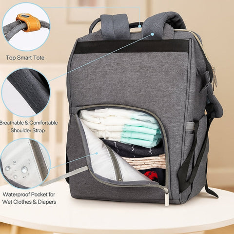 Babeyer - Waterproof Diaper Backpack - Pattern