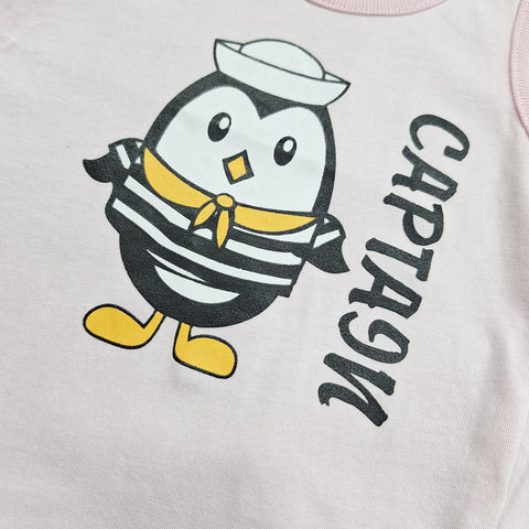 Sando & Shorts - Pink - Penguin