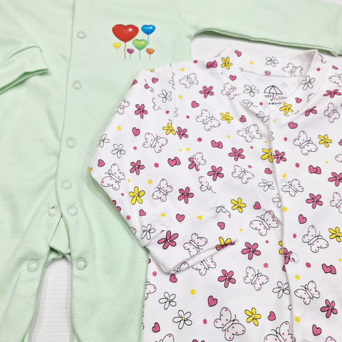 BRL - Pack of 3 - Sleep Suits - Unicorn