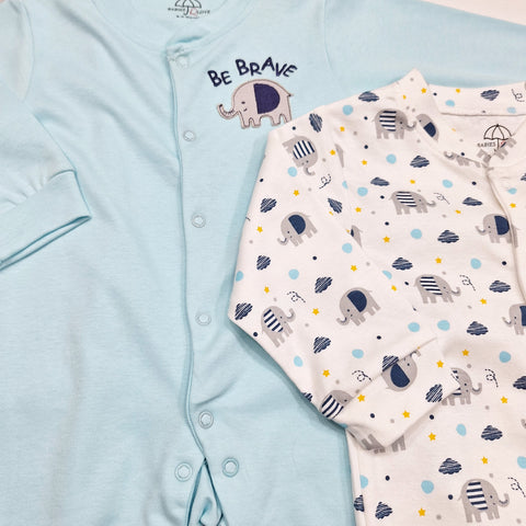 BRL - Pack of 3 - Sleep Suits - Brave