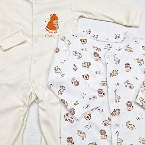 BRL - Pack of 3 - Sleep Suits - Cuddle