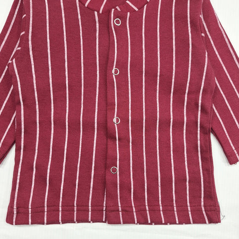 TBS - Night Suit - Vol-08-25 - Maroon - Stripes