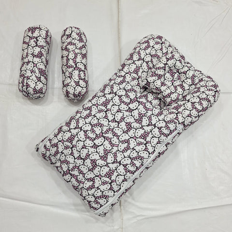 Carry Nest With Pillows - Vol 08-25 - White - Hello Kitty