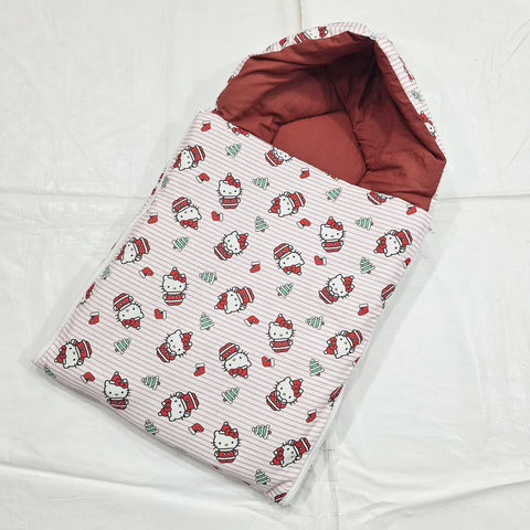Hooded Carry Nest - Vol 08-25 - Red - Hello Kitty