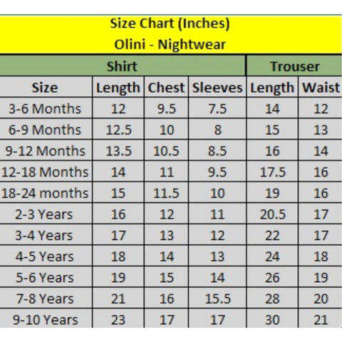 OLINI - Cotton Jersey - Night Suit - Light Purple - Dream Big