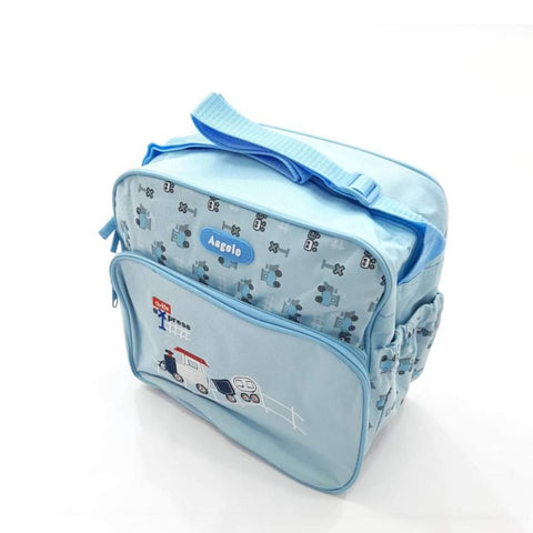 Mini Bag - Train - Blue
