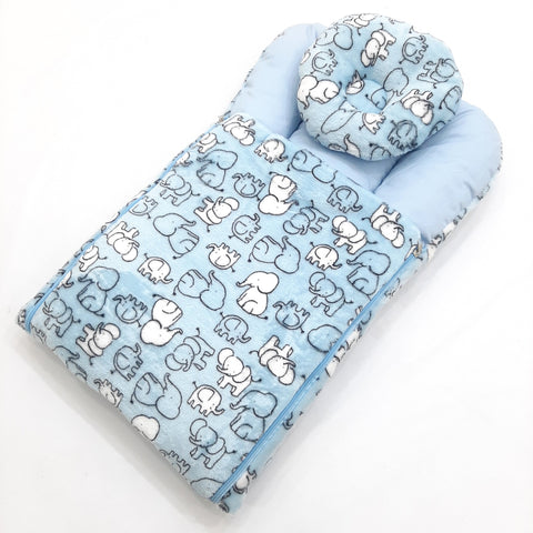 Legacy's Carry Nest  - Elephants in Blue