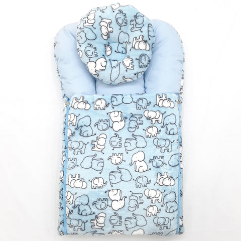 Legacy's Carry Nest  - Elephants in Blue