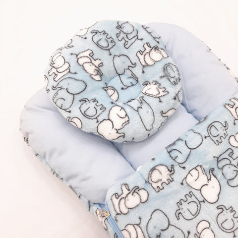 Legacy's Carry Nest  - Elephants in Blue